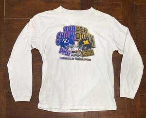 Vintage 2008 Border Showdown Kansas vs Missouri Long Sleeve T-Shirt